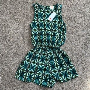 Sleeveless romper